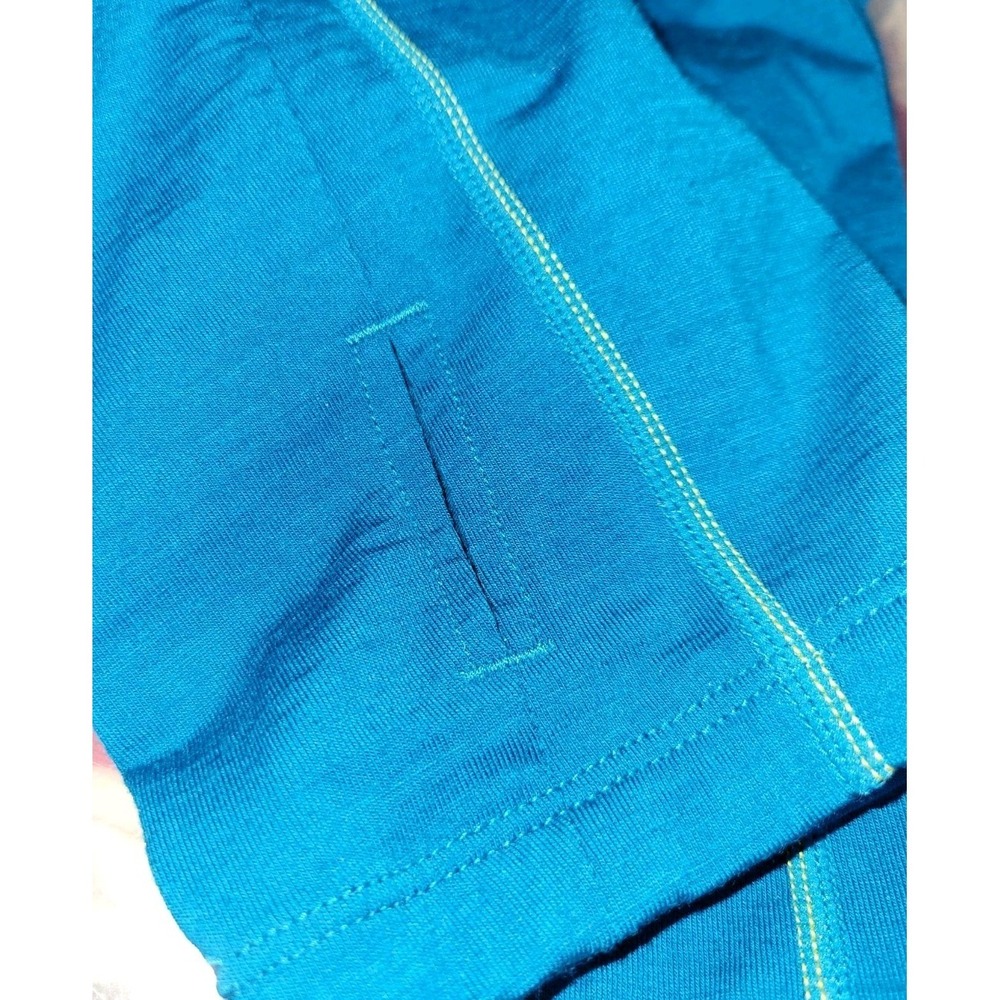 Icebreaker Merino Bodyfit Zone Blue Long Sleeve 1/2 Zip Men's Hoodie Size XL - Picture 8 of 13